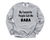 Baba Sweater, Funny Dad Gift, Baba Sweatshirt - 4470