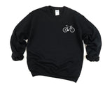 Bicycle Sweatshirt, Cycling Sweater, Cyclist Gift Mens Womens - 2058