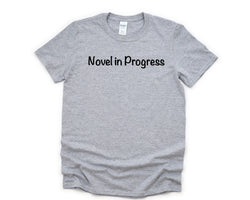 Book T-Shirt, Novel, Book Lover Shirt Mens Womens Gifts - 3102