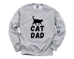 Cat Sweater, Cat Dad Sweatshirt, Cat Lover Gift Mens Gift - 4381