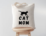 Cat Tote Bag, Cat Mom Bag, Cat Lover Gift - 4804