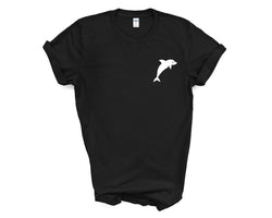 Dolphin T-Shirt, Dolphin Lover, Dolphin Shirt Mens Womens Gift - 3969