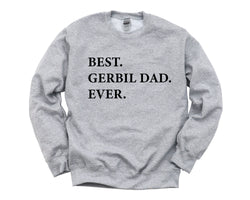 Gerbil Sweater, Gerbil Owner Gift, Best Gerbil Dad Sweatshirt Mens Gift - 3300