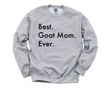 Goat Sweater, Best Goat Mom Ever Sweatshirt Gift - 3021