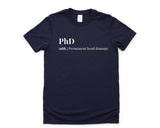 Graduate T-Shirt, Phd Graduate, Funny phd student shirt, Phd T-Shirt Unisex - 4353