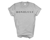 Honolulu T-shirt, Honolulu Shirt Mens Womens Gift - 4215