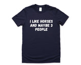 Horses T-Shirt, Horse Shirt, Horse Owner Gift Mens Womens - 4827