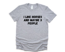 Horses T-Shirt, Horse Shirt, Horse Owner Gift Mens Womens - 4827