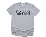 Italian T-Shirt, Italian Shirt, Chef Gift, Italian Sayings Mens Womens Gifts - 4741