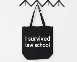 Law School Graduation Gift, Law Tote Bag | Long Handle Bag - 927