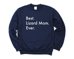 Lizard Sweater, Best Lizard Mom Ever Sweatshirt Gift - 3330