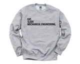 Mechanical Engineer Gift, Eat Sleep Mechanical Engineering Sweatshirt Mens Womens Gift - 2045