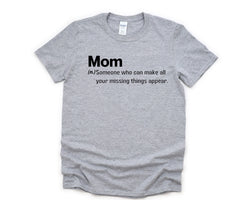 Mom T-Shirt Funny Mom Shirt, Life of a mom Shirt Gift - 4734