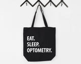 Optometry Bag, Eat Sleep Optometry Tote Bag Long Handle Bags - 1272