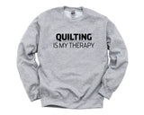 Quilter Gift Quilting Sweater Mens Womens Sweatshirt - 845