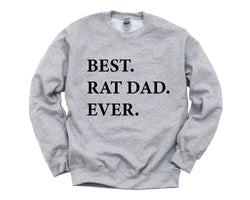 Rat Dad Sweater, Best Rat Dad Ever Sweatshirt - 3302