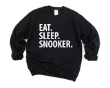 Snooker Sweater, Eat Sleep Snooker Sweatshirt Gift for Men & Women - 1884