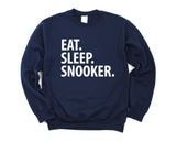 Snooker Sweater, Eat Sleep Snooker Sweatshirt Gift for Men & Women - 1884