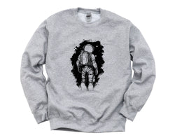 Space Sweater, Universe, Astronaut, Travelling in Space Sweatshirt Mens Womens Gift - 4779