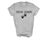 Sphynx T-Shirt, Sphynx Grandpa Shirt Mens Gift - 3267