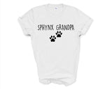 Sphynx T-Shirt, Sphynx Grandpa Shirt Mens Gift - 3267