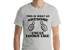 Uncle T-Shirt, Awesome Uncle Shirt Fathers Day - 1413