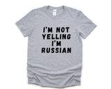 Yelling T-Shirt, Russian Gift, Russian Shirt Mens Womens Gifts - 4808