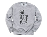 Yoga Sweater, Eat Sleep Yoga Sweatshirt Mens Womens Gift - 616