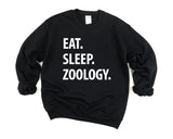 Zoology Sweater, Eat Sleep Zoology Sweatshirt Mens Womens Gifts - 1256