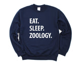 Zoology Sweater, Eat Sleep Zoology Sweatshirt Mens Womens Gifts - 1256