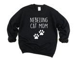 Nebelung Cat Sweater, Nebelung Cat Mom Sweatshirt Womens Gift - 2817