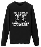 Baseball Coach Sweater, Baseball Coach Gift, Awesome Baseball Coach Sweatshirt Mens & Womens