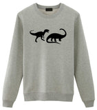 Dinosaurs Sweater Dinosaur Lover Gift Trex Brachiosaurus Mens Womens Sweatshirt