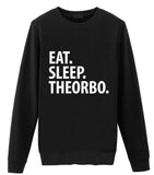 Theorbo Sweater, Eat Sleep Theorbo Sweatshirt Mens Womens Gift